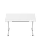 Mark Adler, Leader 8.5 White, biurko elektryczne, ze szklanym blatem, 120 cm