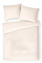 Matex, 3-częściowy komplet pościeli, adamaszek geometryczny, 160-200 cm