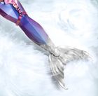 Mermaze Mermaidz, Syrenka Harmonique, lalka modowa zmieniająca kolor, pink