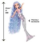 Mermaze Mermaidz, Syrenka Orra, lalka modowa, zmieniająca kolor