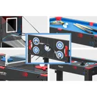 Neo-Sport + stół do gier 5w1: cymbergaj + ping-pong + bilard + koszykówka + łuk z tarczą