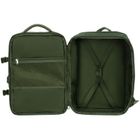 Peterson, plecak podróżny z miejscem na laptopa i portem USB, zielony