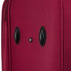 Peterson, walizka kabinowa, czerwono-niebieska, 58 cm