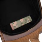 Plecak miejski, beżowy, skóra ekologiczna, Peterson