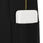 Plecak miejski, czarny, skóra ekologiczna, Peterson