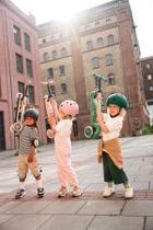 Scoot & Ride, Highwaykick 3S, hulajnoga z systemem sterowania 2w1, Forest