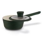 Starke Pro, Naturale, zestaw garnków marmurowych z pokrywką i patelnia, 10 elementów