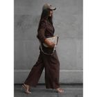 Torebka listonoszka, beżowa, Peterson