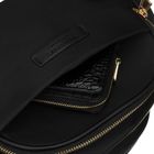 Torebka listonoszka, czarna, Peterson