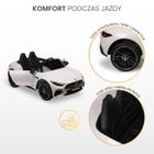 Toyz, Mercedes SL63, pojazd na akumulator, white
