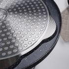 Vilde, patelnia do jajek, granitowa, 7 otworów, Black&Wood, 26 cm