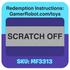 Blox Fruits, minifigurka niespodzianka z kodem do gry, 4 cm, 1 szt.