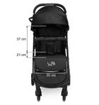 Caretero, Sfera, wózek spacerowy Black