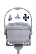 Chicco, Baby Hug Pro, łóżeczko, krzesełko do karmienia, 5w1, Earl Grey