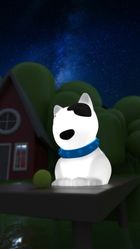 Dhink, Piesek, lampka silikonowa