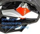 Dunlop, kask rowerowy regulowany, mtb grey, rozmiar L 58-61 cm