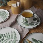 Homla, Blyde, kubek, z liściem kauczukowca, 350 ml