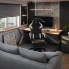 Huzaro, Force 3.7 White Carbon, fotel gamingowy