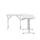 Huzaro, Hero 7.3 White, biurko gamingowe z regulacją wysokości