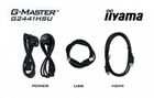 Iiyama, monitor, 23,8", G2441HSU-B1 IPS, FHD, 144Hz, 1ms, 2xUSB, 350cd