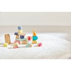 Janod, Sweet Cocoon, drewniane kamyki, 20 elementów