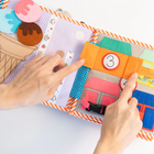 Jolly Designs. 1 2 3. Książeczka sensoryczno-manipulacyjna