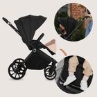 Lionelo, Mika Plus, wózek wielofunkcyjny 3w1, Black Onyx