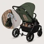 Lionelo, Mika Plus, wózek wielofunkcyjny, 3w1, Green Olive