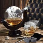 Malatec, karafka, globus, zestaw do whisky
