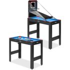 Neo-Sport + stół do gier 5w1: cymbergaj + ping-pong + bilard + koszykówka + łuk z tarczą