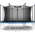 Neo-Sport, trampolina ogrodowa z siatką wewnętrzną i drabinką, 14ft/435 cm