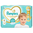 Pampers, Premium Care, pieluchy jednorazowe, rozmiar 6, 13+ kg, 38 szt.
