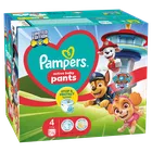 Pampers, Psi Patrol, Pants, pieluchomajtki, rozmiar 4, 9-15 kg, 72 szt.