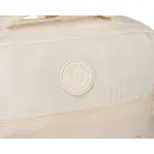 Peterson, plecak podróżny z siatkowaną przegrodą i paskami kompresyjnymi, ecru