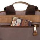 Plecak miejski, beżowy, Peterson