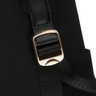 Plecak miejski, czarny, skóra ekologiczna, Peterson