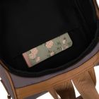 Plecak miejski, szary, skóra ekologiczna, Peterson