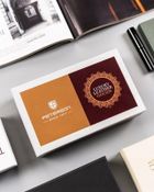 Portfel, czerwony, skórzany, Peterson