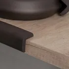 Sipo, piankowa taśma zabezpieczająca ostre krawędzie mebli, 2 metry, brązowa