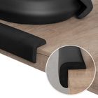 Sipo, piankowa taśma zabezpieczająca ostre krawędzie mebli, 2 metry, czarna