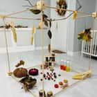 Trigonos, Cubic, drewniane klocki konstrukcyjne, 20 elementów