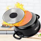 Vilde, Terruna Aroma, garnek ze szklaną pokrywką, granitowy, 16 cm, 1,2l