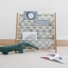 3 Sprouts, Checkerboard, stojak na książki, recycled, green