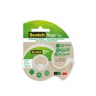 3M, Scotch Magic, ekologiczna taśma biurowa z dyspenserem, matowa, 19 mm x 20m