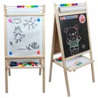 3toysm, tablica magnetyczna, dwustronna, drewniana