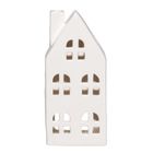 4living, ceramiczny lampion, domek, 17 cm