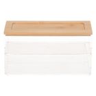 4living, Penny, pojemniki do przechowywania z pokrywką, 2 szt