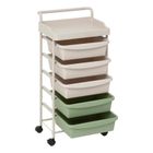 5five Simply Smart, Deskolor, mobilny organizer, 6 szuflad, 82 cm