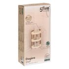 5five Simply Smart, organizer pod prysznic, narożny, stojący, Natureo, 29-22-45 cm