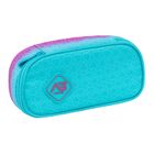 Abag, piórnik owalny, hexagon mint ombre